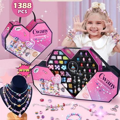 🎅Sale Off 49%🎁 Girls Charm Bracelet Making Kit