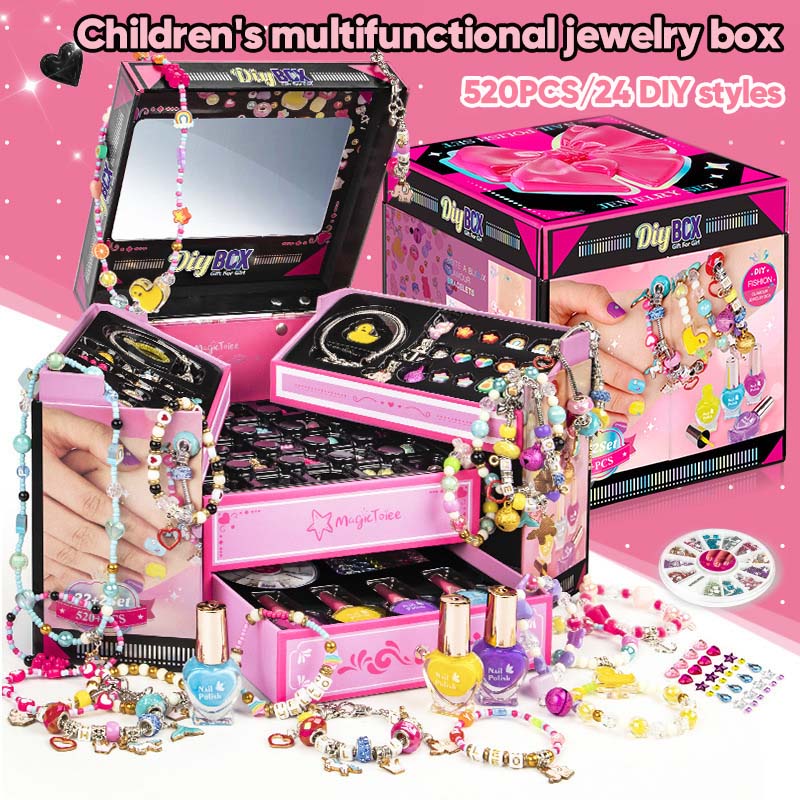 🎅Sale Off 49%🎁 Girls Charm Bracelet Making Kit