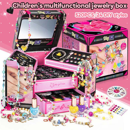🎅Sale Off 49%🎁 Girls Charm Bracelet Making Kit