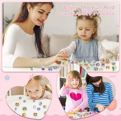 🎅Sale Off 49%🎁 Girls Charm Bracelet Making Kit