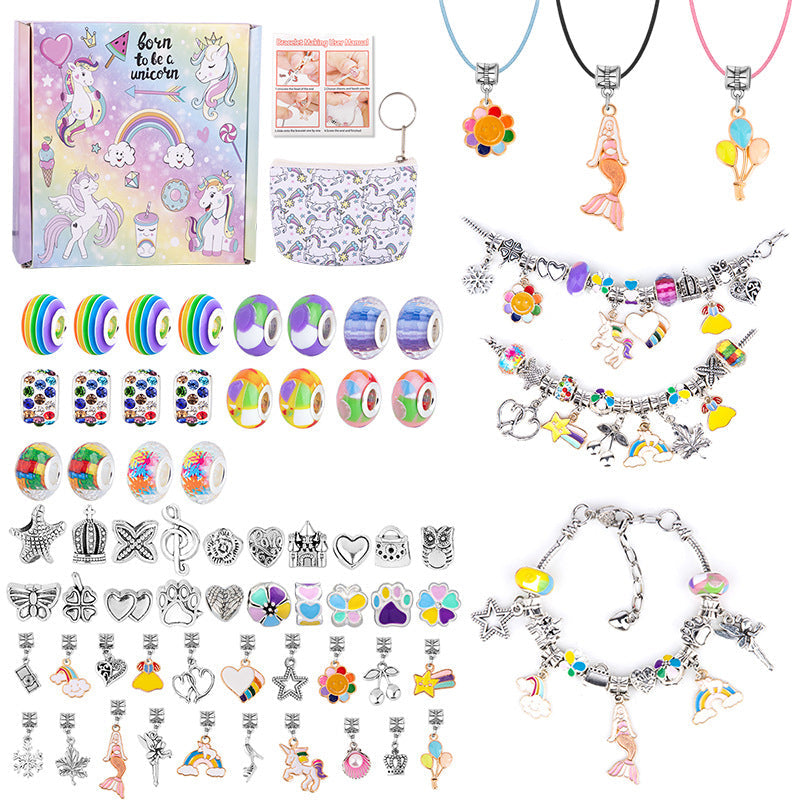 🎅Sale Off 49%🎁 Girls Charm Bracelet Making Kit